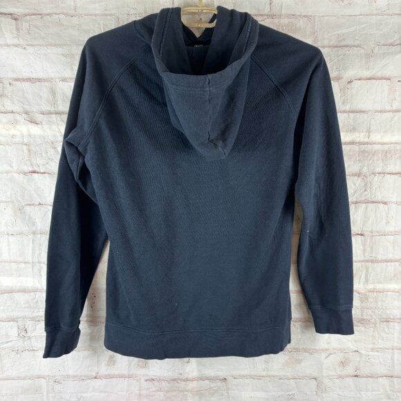 The North Face Women's L Navy Blue Basic Logo Pullover Hoodie Sweater - Picture 6 of 6